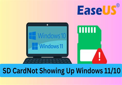 Fixed: SD Card Not Showing Up Windows 11/10.